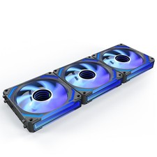COSMIQ 120mm Case Fan, Infinity Mirror FDB Reverse Fan with 5V 3-PIN Connecto... picture