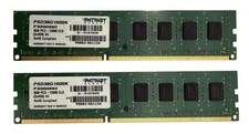 Patriot 16GB (2x8GB) PC3-12800U DDR3-1600 Desktop Memory PSD38G1600K picture