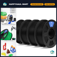 High-Quality PETG 3D Printer Filament 1.75mm Black - 4KG for Strong Prints picture