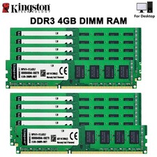 40GB DDR3 1333MHZ RAM Kingston PC3 1.5V 240-P DIMM Desktop Memory 10x4GB Non-ECC picture