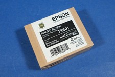 Genuine Epson Photo Black T5801 Ink For Stylus Pro 3800/3880 Exp. 08-2011 NOS picture
