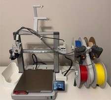 Bambu Lab A1 Combo 3D Printer   AMS Lite Multi Color Excellent Condition picture