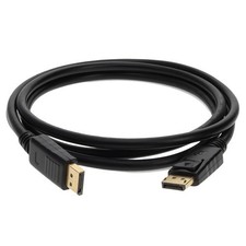 DisplayPort Cable AddOn DISPLAYPORT1-5F 1.5 Feet DisplayPort Cable - Black - picture