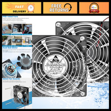 IP68 Waterproof 120mm x 25mm Cooling Fan 12V DC 2-Pin High Speed Dual Ball picture