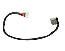 DC POWER JACK CABLE HP 17-CP0097nr 17-CP0124od 17-CP1124od Charging Port Socket picture