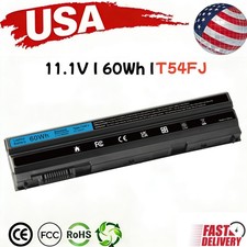 ✅LOT 58WH T54FJ Laptop Battery for Latitude E6440 E6430 E6420 Inspiron 4420 4520 picture