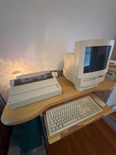 1994 Apple Macintosh LC 575 w/ ImageWriter II printer,Apple Mouse&Keyboard.WORKS picture