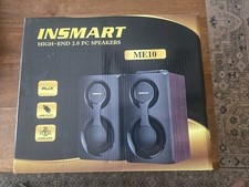 INSMART High-End 2.0 pc speaker | Bluetooth and wired picture