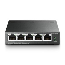 TP-Link TL-SG1005P, 5 Port Gigabit PoE Switch, 4 PoE+ 5 Port, 1Gig, black picture