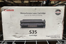 Genuine Canon S35 Black Toner Cartridge (7833A001), OEM-Open/Worn Box picture