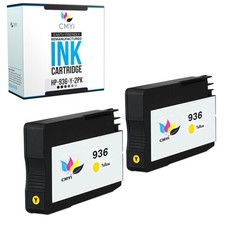 2PK CMYi Compatible 936 Yellow Ink Cartridges for HP OfficeJet Pro 9135e 9730e picture