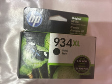 HP 934XL Black Ink Cartridge Genuine OEM NEW Exp: 01/2025 Box Wear picture