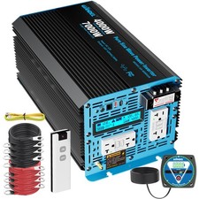 GIANDEL 4000W Pure Sine Wave Power Inverter 12V to 120V AC,7000W Max picture