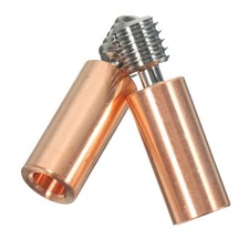 2Pcs 3D Printer Bi-Metal Heatbreak Throat Tube Golden Durable Heat Break picture