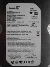 Seagate ST3320820SCE | P/N: 9BK13G-180 | FW: 3.ACE | TK | 320GB picture