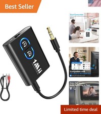 Compact Bluetooth 5.3 Wireless Adapter - Long Battery Life & Wide Compatibility picture