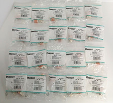 20 Panduit NetKey NK6TMOR Cat6 Jack Orange Tool-less RJ45 Keystone NEW Lot picture