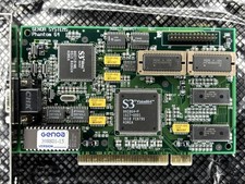Genoa Phantom 64 S3Vision864 Vintage Video Graphics Card 8864PCI W/Manual Disks picture