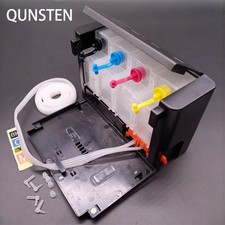 4 Color CISS Empty Ink Tank Kit For Epson Canon HP Brother Printer Refi picture