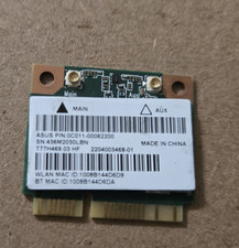 Genuine Asus T77H469.03 WiFi Bluetooth Card MT7630E 0C011-00062200 Half Mini PCI picture
