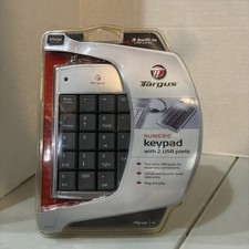 TARGUS Numeric Keypad 19 Full Size Keys + 2 USB Ports - Windows PC - NEW Sealed picture