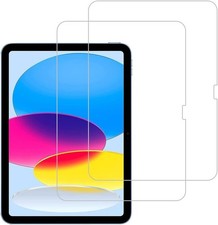 2 Pack Tempered Glass Screen Protector for Apple iPad 10th Gen, Anti Scratch picture