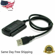 New IDE SATA to USB 2.0 Adapter Converter Cable For 2.5 3.5 Inch Hard Drive HD picture