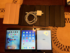 LOT OF 3 Apple iPad mini 4 16GB, Wi-Fi + Cellular (Verizon), 7.9in - Silver picture
