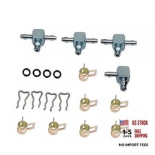 Fuel Return Line Injector Metal Connector picture