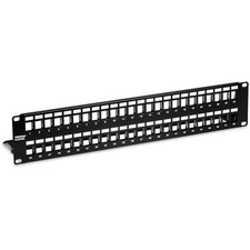 48-Port Blank Keystone Shielded 2U HD Patch Panel, TC-KP48S picture