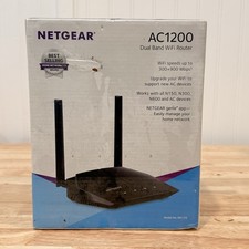 Netgear Dual Band WiFi Router AC1200 R6120 Brand New Factory Sealed picture