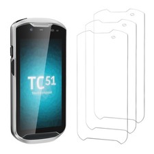 3-PCS Toughened Glass Screen Protector for Zebra TC51 TC510K TC56 TC52 TC57 picture