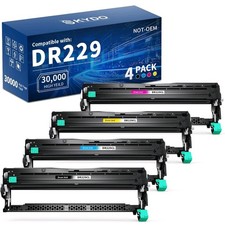 Compatible DR229CL DR-229 Drum Unit 4-Pack - Not Toner - Up to 30,000 Pages picture