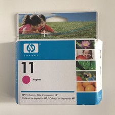 2007 Genuine OEM HP 11 C4812A Magenta Printhead Cartridge Sealed picture