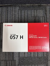 Canon Genuine 057H Black Toner High Capacity Brand New - Free Priority Mail picture