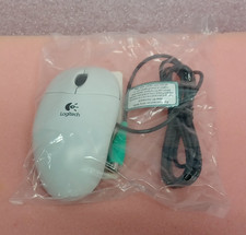 Logitech PS/2 Wired Optical Wheel Mouse M-SBF96 Gray PS2 Mouse (NEW) picture