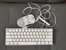 Ghost K1 60% Wireless Mechanical Keyboard + M1 Ultralight Mouse White picture