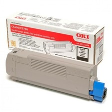 New Genuine Factory Sealed Oki Factory Sealed Toner 43324408 Black C5600 C5700 picture