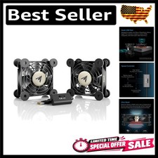 Ultra-Quiet USB Fan - Dual 80mm, Speed Controller, For Electronics Cooling picture