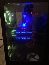 Gaming PC Desktop CYBERPOWER PC prebuilt DUAL SLI (Dual Graphics Cards) Used picture