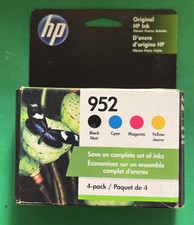 Genuine HP 952 Ink Cartridges-For HP8728 8734 8744 Printer-NoBox-OEM-4PK picture