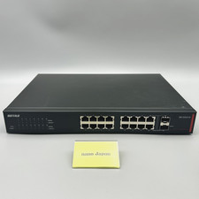 Buffalo BS-GS2016 16-Port Gigabit Smart Layer 2 Network Ethernet Switch Used JP picture