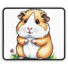 Cute Guinea Pig Gaming Mouse Pad picture