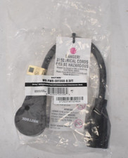 WattBox 360° Rotating Male Power .5' Extension Cord 3 Prong WB-PWR-ET360-0.5FT picture