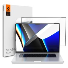 Apple MacBook Pro (2021) | Spigen [GLAS.tR SLIM] Shockproof 9H Screen Protector picture