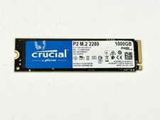 1TB CRUCIAL CT1000P2SSD8 2280 NVME PCIE 3 X4  SSD TESTED WIPED 99% HEALTH picture