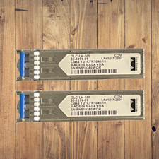 Cisco GLC-LH-SM 30-1299-01 Genuine Cisco SFP Transceiver lot of 2 picture