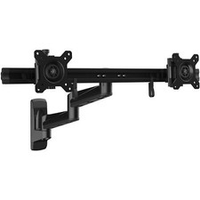 StarTech.com Wall Mount Dual Monitor Arm Articulating Ergonomic VESA Wall Mou... picture