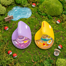 Pokemon Pikachu Ditto Vertical Wireless Mouse Bluetooth 2.4G Ergonomic Cute New picture