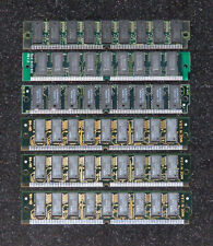 Very Rare Vintage 6 x 2MB FPM 80-pin SIMM Memory With Parity (70ns & 100ns) picture